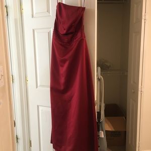 Red prom dress
